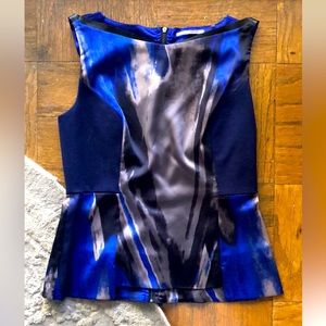 Silk tank top blouse